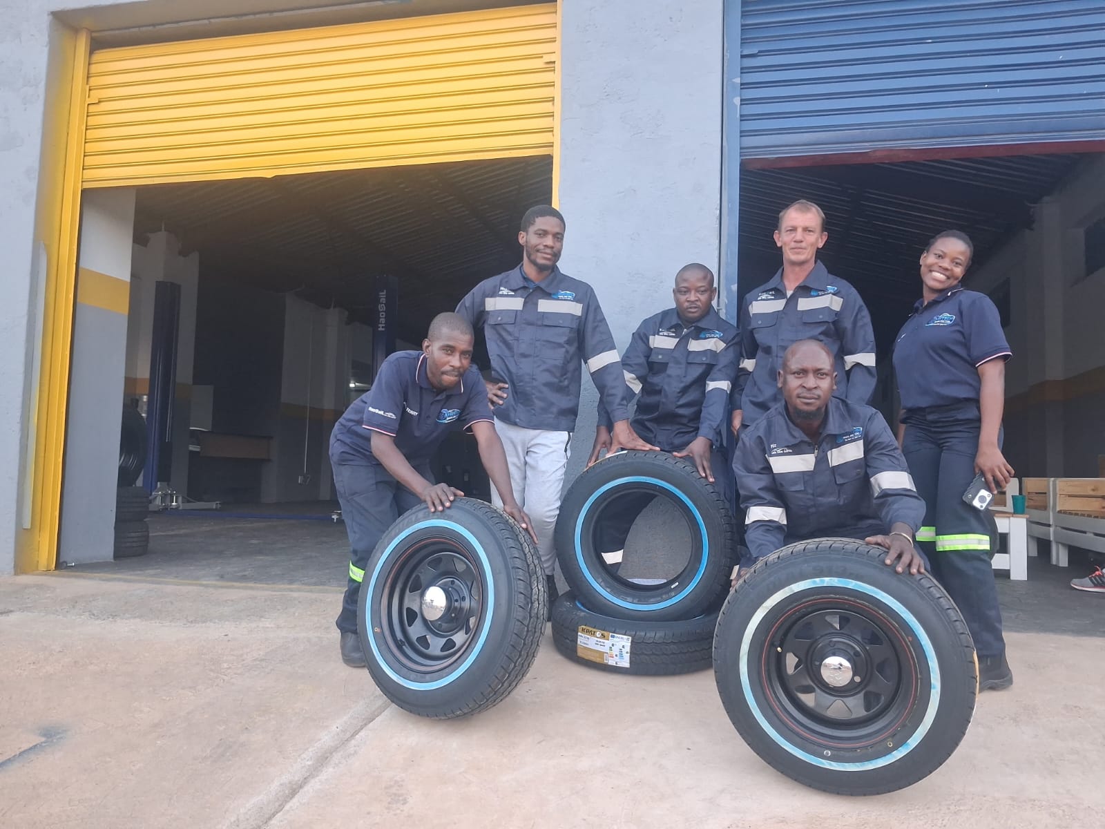 Tyre workshop